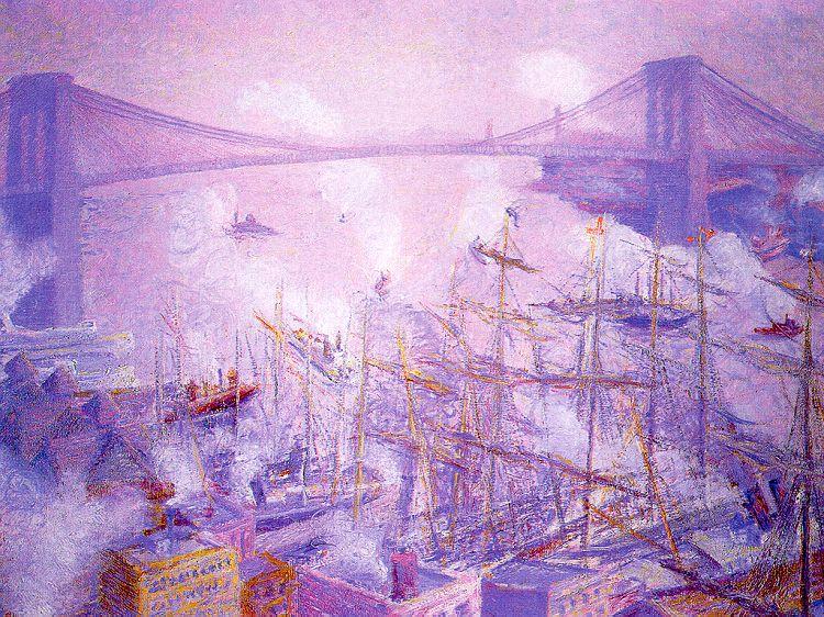Theodore Butler Brooklyn Bridge china oil painting image